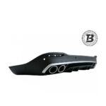 Difuzor Bară Spate cu Ornamente compatibil cu Mercedes GLE SUV W167 AMG — imaginea 2