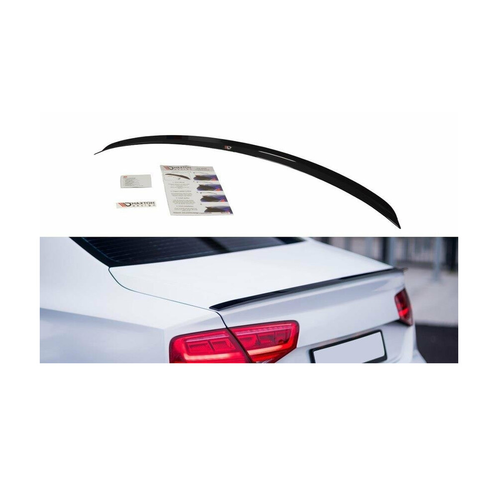 Prelungire Eleron compatibilă cu Audi A8 D4 Maxton Design Prelungire Eleron compatibilă cu Audi A8 D4 Maxton Design