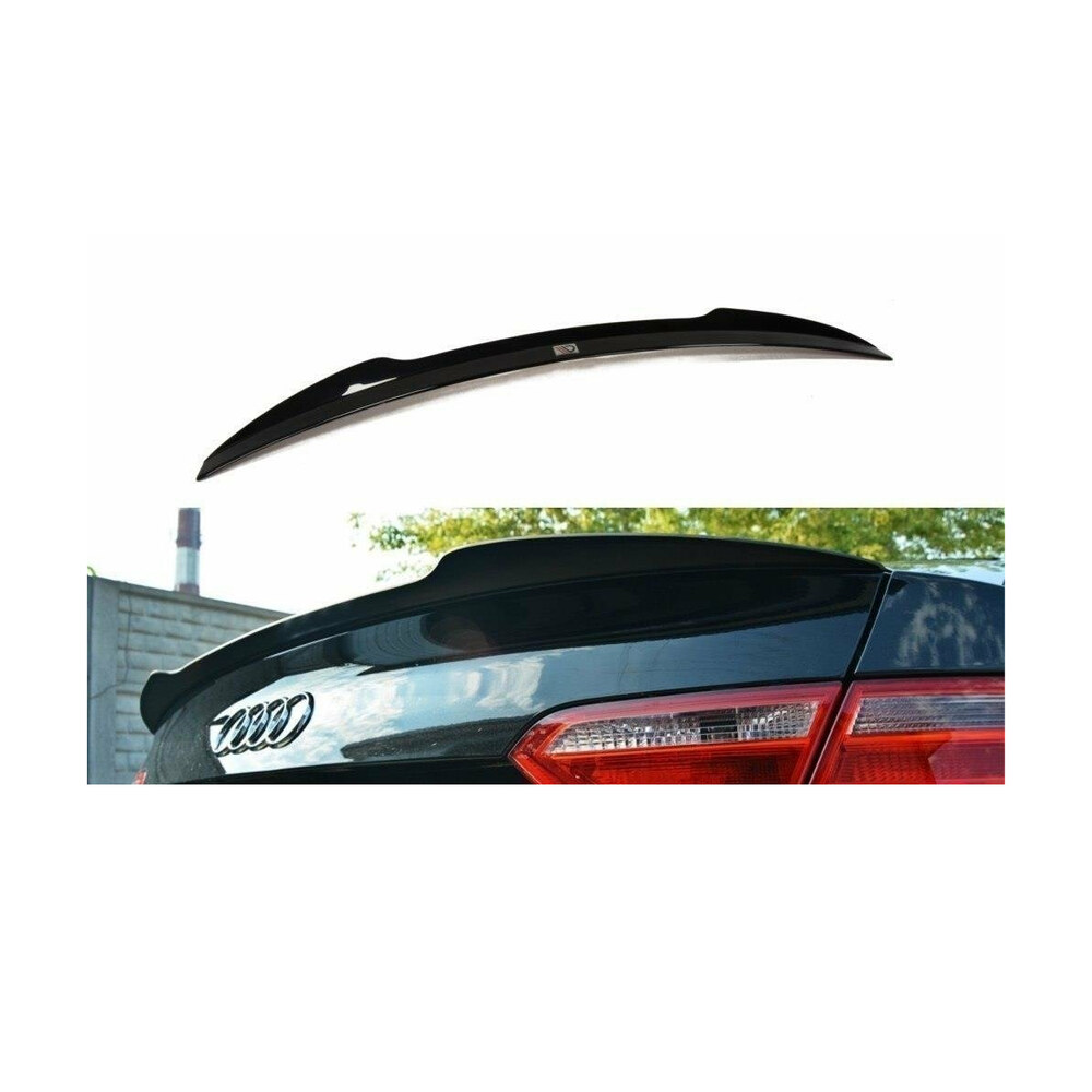 Prelungire Eleron compatibilă cu Audi A5 8T Coupe Maxton Design Prelungire Eleron compatibilă cu Audi A5 8T Coupe Maxton Design