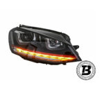 Faruri 3D LED compatibile cu VW Golf 7 VII GTI Design — imaginea 3