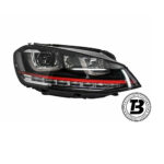 Faruri 3D LED compatibile cu VW Golf 7 VII GTI Design — imaginea 5
