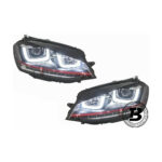Faruri 3D LED compatibile cu VW Golf 7 VII GTI Design — imaginea 7