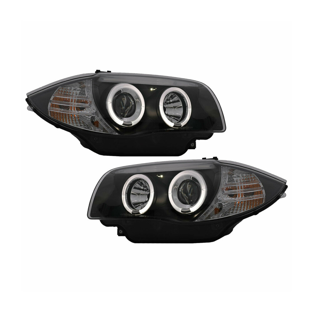 Faruri Angel Eyes compatibile cu BMW Seria 1 E81 E82 E87 E88 Faruri Angel Eyes compatibile cu BMW Seria 1 E81 E82 E87 E88