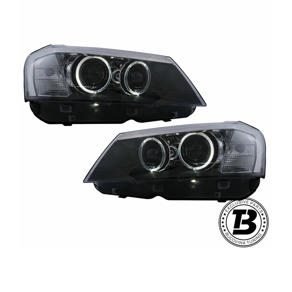 Faruri Angel Eyes compatibile cu BMW X3 F25 Faruri Angel Eyes compatibile cu BMW X3 F25
