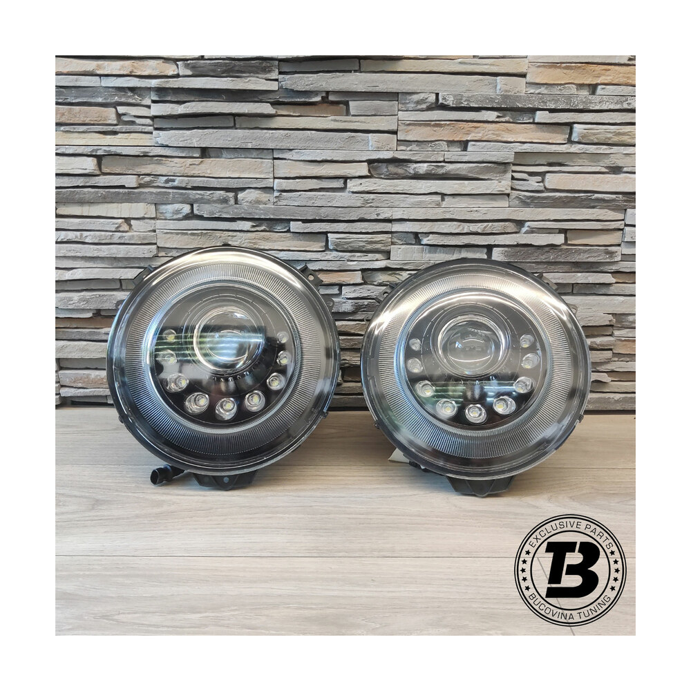 Faruri LED compatibile cu Mercedes W463 G-Class B Design Faruri LED compatibile cu Mercedes W463 G-Class B Design