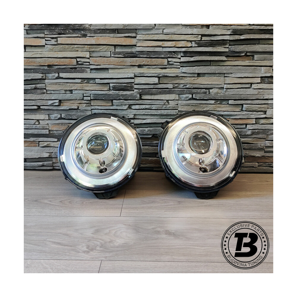 Faruri Bi-Xenon compatibile cu Mercedes W463 G-Class Faruri Bi-Xenon compatibile cu Mercedes W463 G-Class