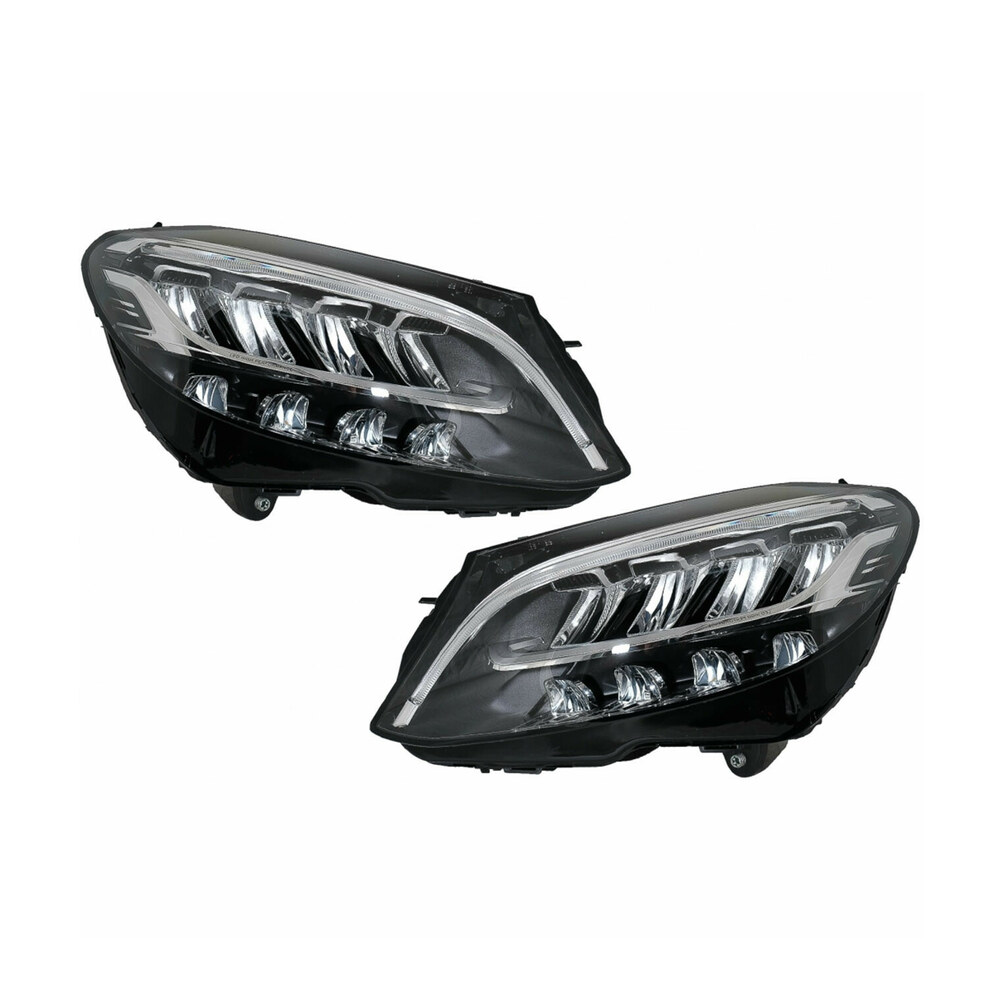 Faruri FULL Multibeam LED compatibile cu Mercedes C Class W205 Faruri FULL Multibeam LED compatibile cu Mercedes C Class W205