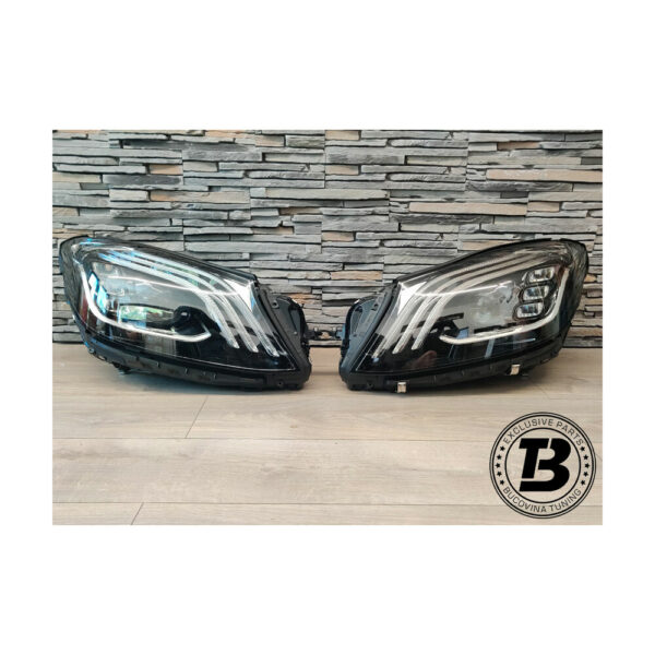 Faruri FULL LED compatibile cu Mercedes S-Class W222 — imaginea 2