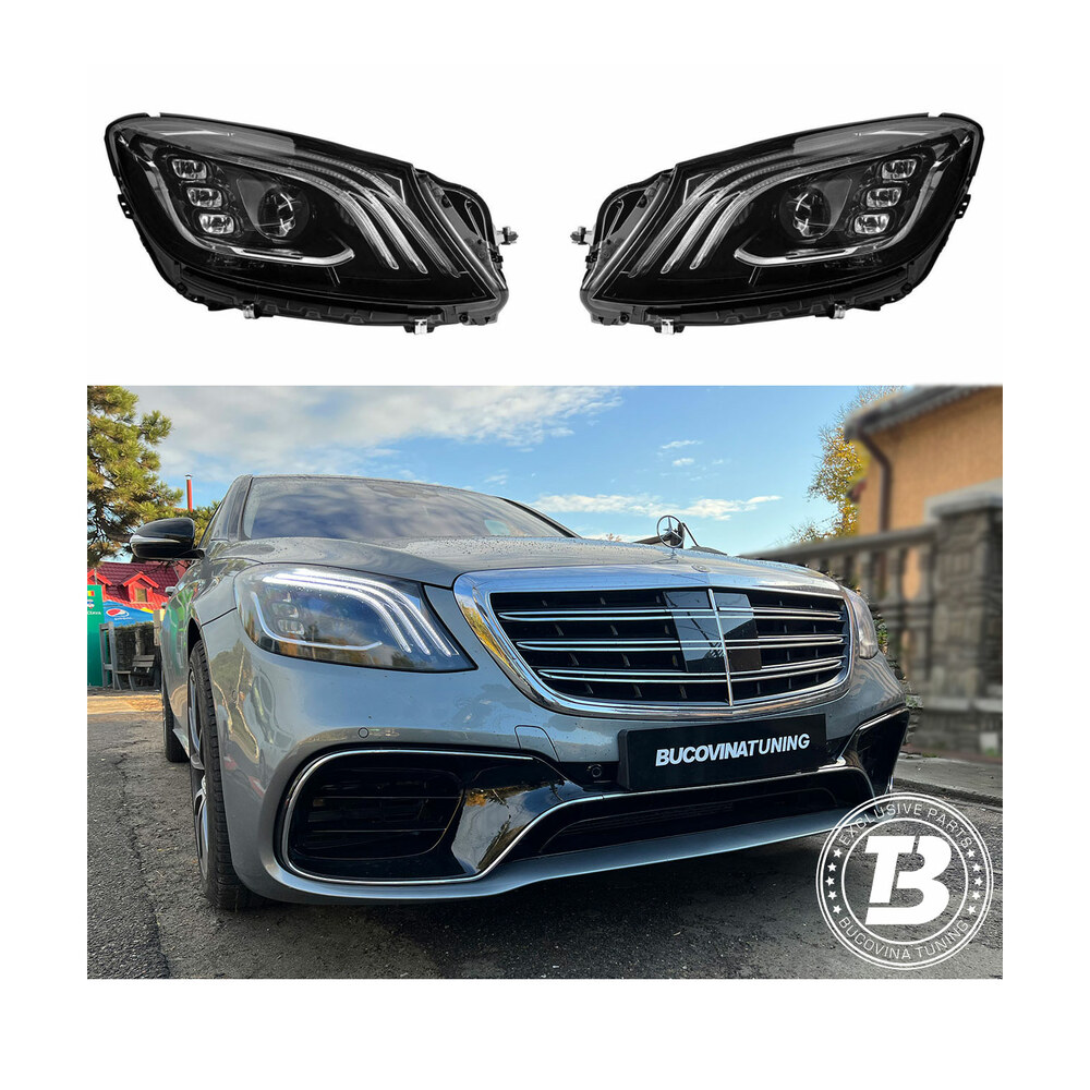 Faruri FULL LED compatibile cu Mercedes S-Class W222 Faruri FULL LED compatibile cu Mercedes S-Class W222