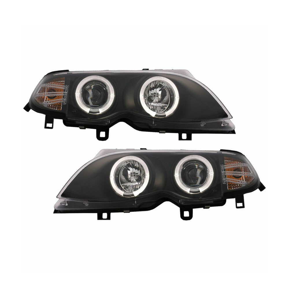 Faruri LED Angel Eyes compatibile cu BMW Seria 3 46 Faruri LED Angel Eyes compatibile cu BMW Seria 3 46