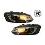 Faruri compatibile cu VW Polo 6R 6C Devil Eye Design — imaginea 6