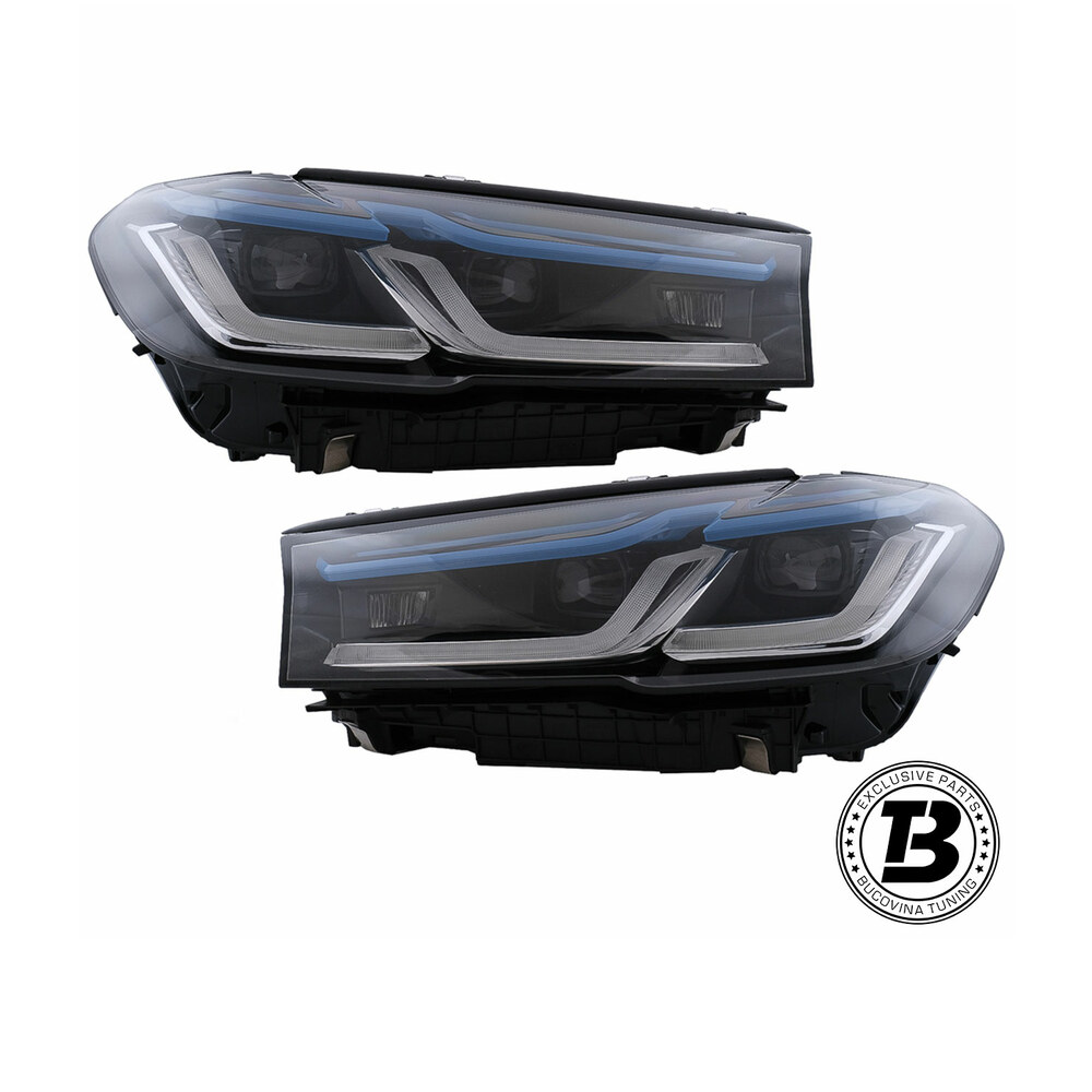 Faruri LED compatibile cu BMW Seria 5 G30 G31 LCI Design Faruri LED compatibile cu BMW Seria 5 G30 G31 LCI Design