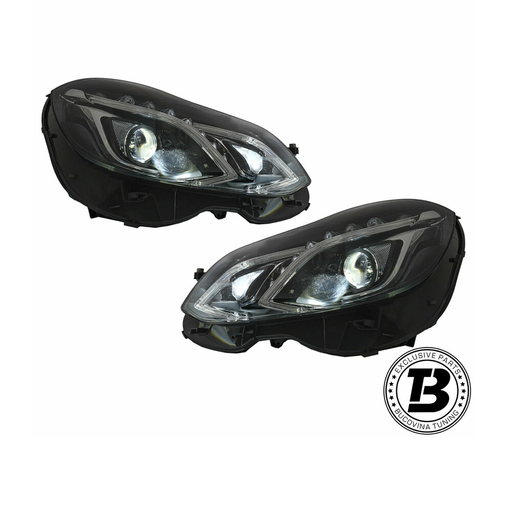 Faruri LED compatibile cu Mercedes E Class W212 Facelift Faruri LED compatibile cu Mercedes E Class W212 Facelift