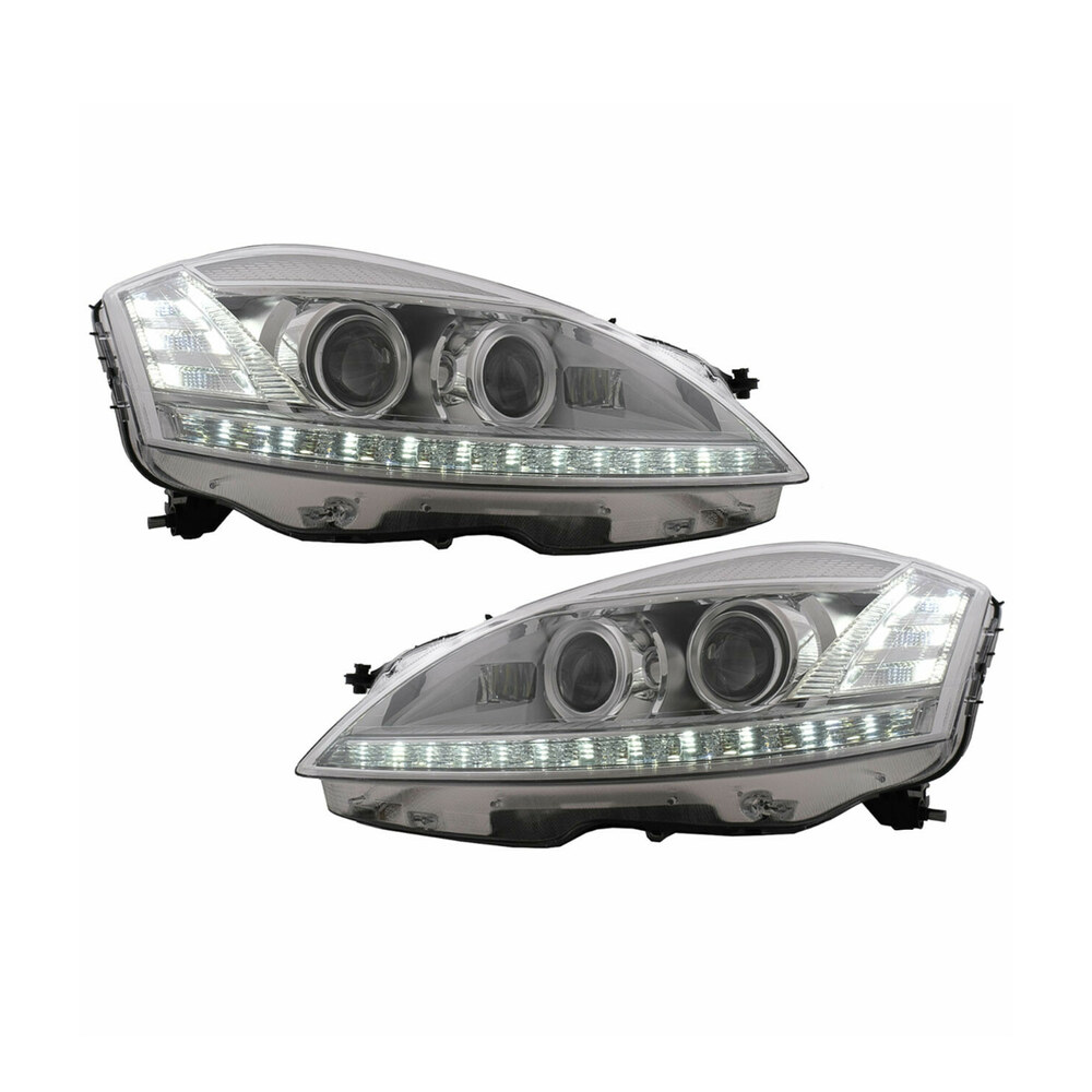 Faruri LED compatibile cu Mercedes S Class W221 Facelift Design Faruri LED compatibile cu Mercedes S Class W221 Facelift Design
