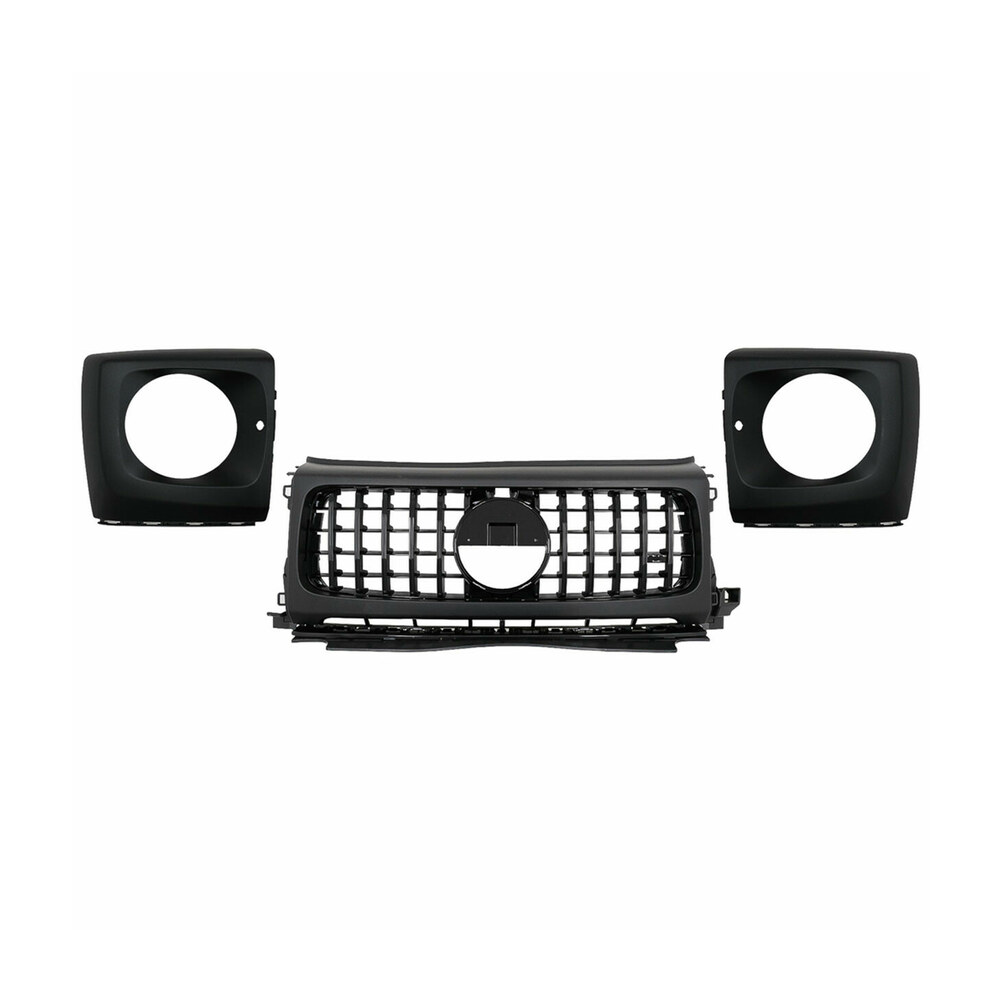 Grilă Și Carcasa Faruri compatibil cu Mercedes G-class W463 GT Design Grilă Și Carcasa Faruri compatibil cu Mercedes G-class W463 GT Design