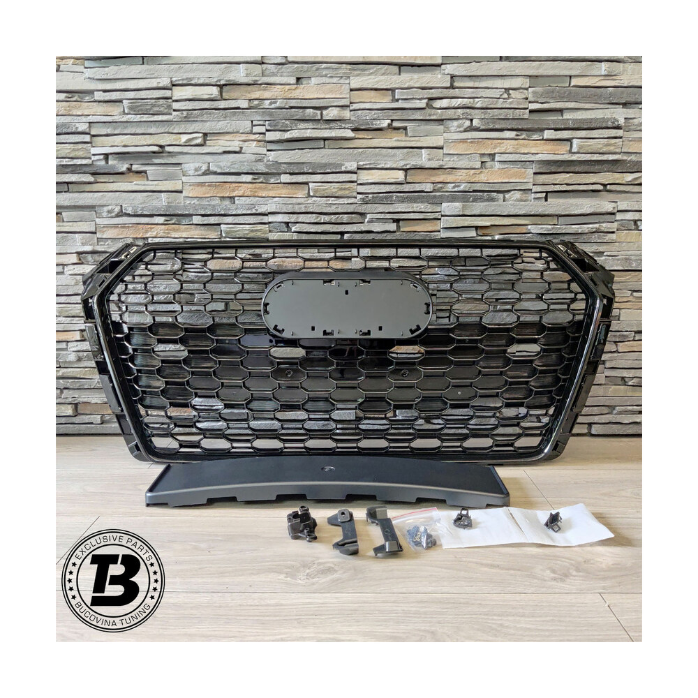 Grilă compatibilă cu Audi A4 B9 Non-Facelift RS4 Design Grilă compatibilă cu Audi A4 B9 Non-Facelift RS4 Design