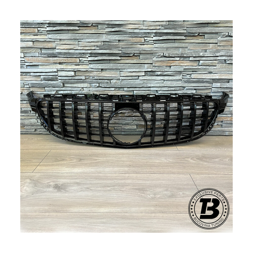 Grilă compatibilă cu Mercedes C-Class W205 C63 GT Design Grilă compatibilă cu Mercedes C-Class W205 C63 GT Design