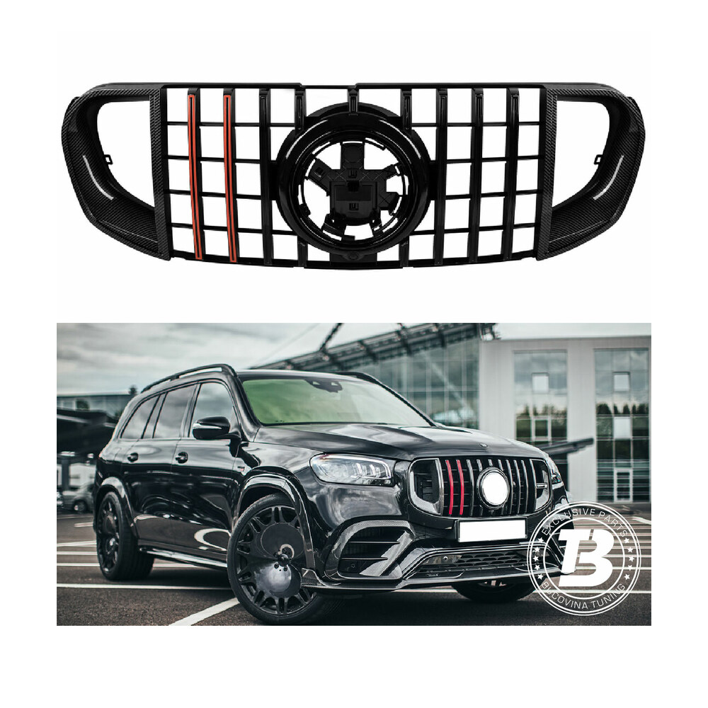 Grilă compatibilă cu Mercedes GLS X167 B Design Grilă compatibilă cu Mercedes GLS X167 B Design
