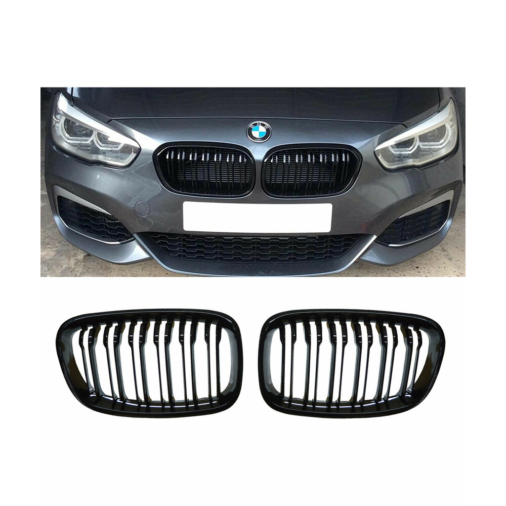 Grile Duble compatibile cu BMW Seria 1 F20 F21 LCI M Design Grile Duble compatibile cu BMW Seria 1 F20 F21 LCI M Design