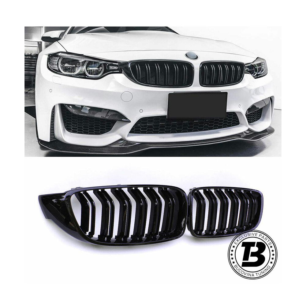 Grile Duble compatibile cu BMW Seria 4 F32 F33 F36 M Design Grile Duble compatibile cu BMW Seria 4 F32 F33 F36 M Design