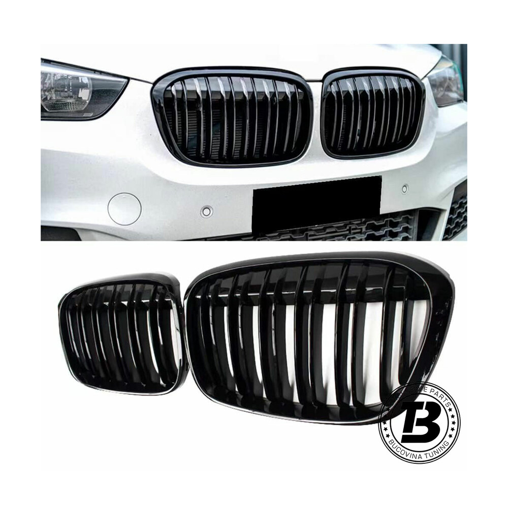 Grile Duble compatibile cu BMW X1 F48 M Design Grile Duble compatibile cu BMW X1 F48 M Design