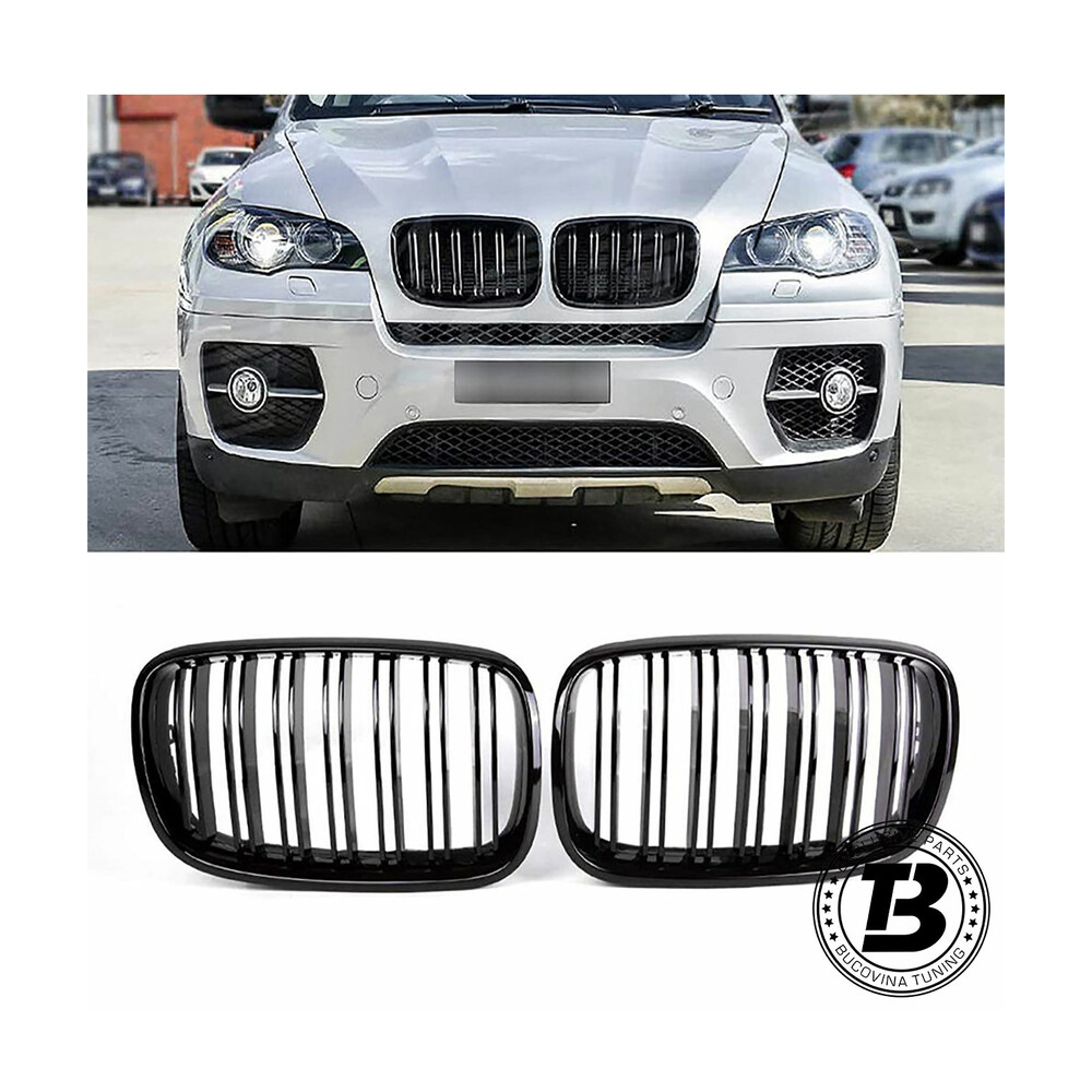 Grile Duble compatibile cu BMW X5 E70 X5M Design Grile Duble compatibile cu BMW X5 E70 X5M Design