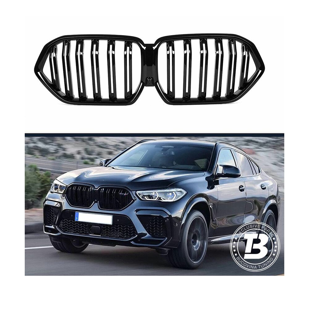 Grile Duble compatibile cu BMW X6 G06 M Design Grile Duble compatibile cu BMW X6 G06 M Design