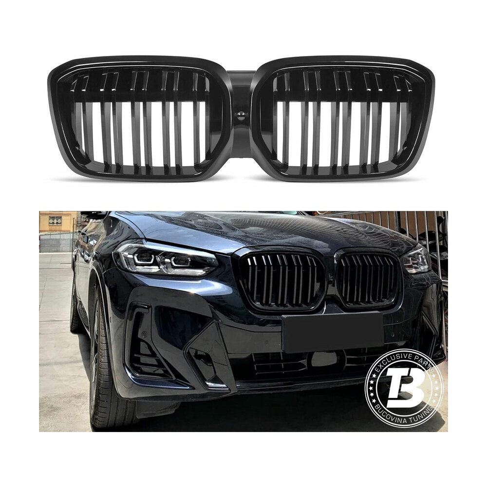 Grile Duble compatibile cu BMW iX3 G08 M Design Grile Duble compatibile cu BMW iX3 G08 M Design