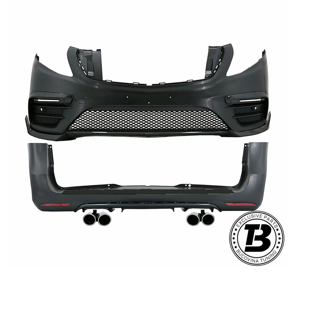 Pachet Exterior compatibil cu Mercedes V Class W447 B Design Pachet Exterior compatibil cu Mercedes V Class W447 B Design