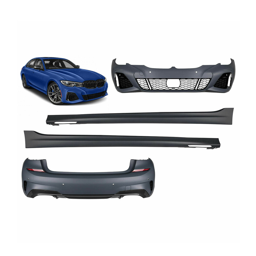 Pachet Exterior compatibil cu BMW Seria 3 G20 M340I Design Pachet Exterior compatibil cu BMW Seria 3 G20 M340I Design