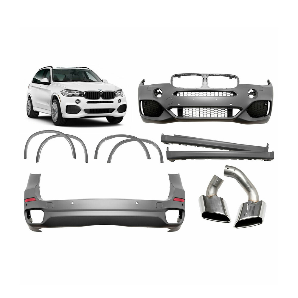 Pachet Exterior compatibil cu BMW X5 F15 X5M Design Pachet Exterior compatibil cu BMW X5 F15 X5M Design