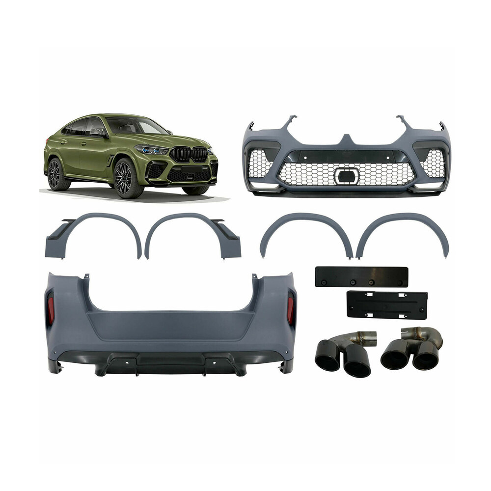 Pachet Exterior compatibil cu BMW X6 G06 X6M Design Pachet Exterior compatibil cu BMW X6 G06 X6M Design