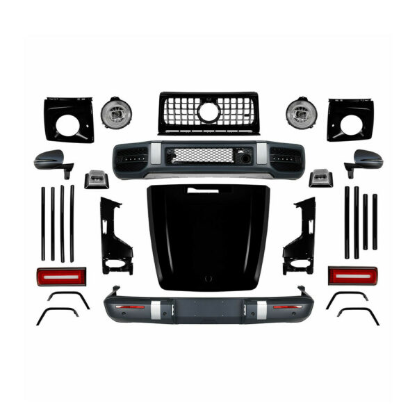 Pachet Exterior compatibil cu Mercedes G Class W463 conversie W464