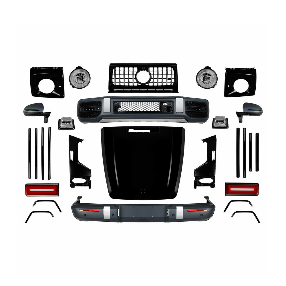 Pachet Exterior compatibil cu Mercedes G Class W463 conversie W464 Pachet Exterior compatibil cu Mercedes G Class W463 conversie W464