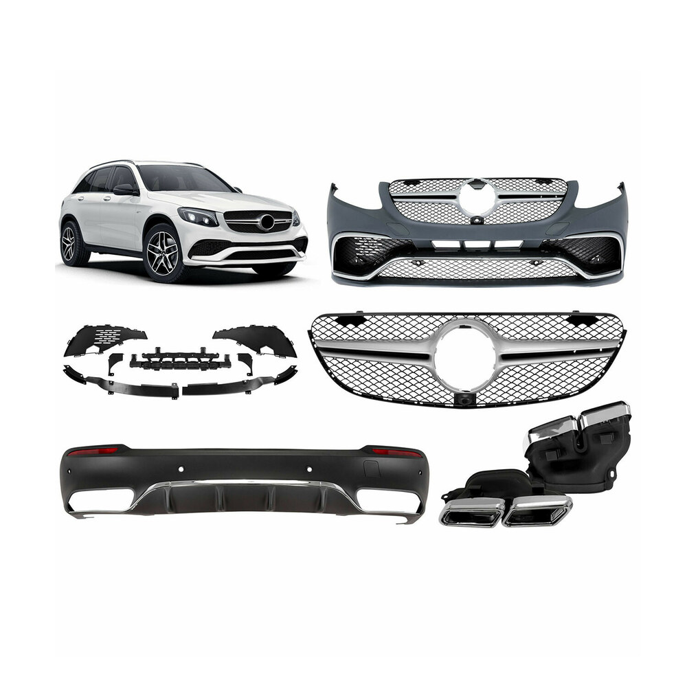 Pachet Exterior compatibil cu Mercedes GLC X253 GLC63 Design Pachet Exterior compatibil cu Mercedes GLC X253 GLC63 Design