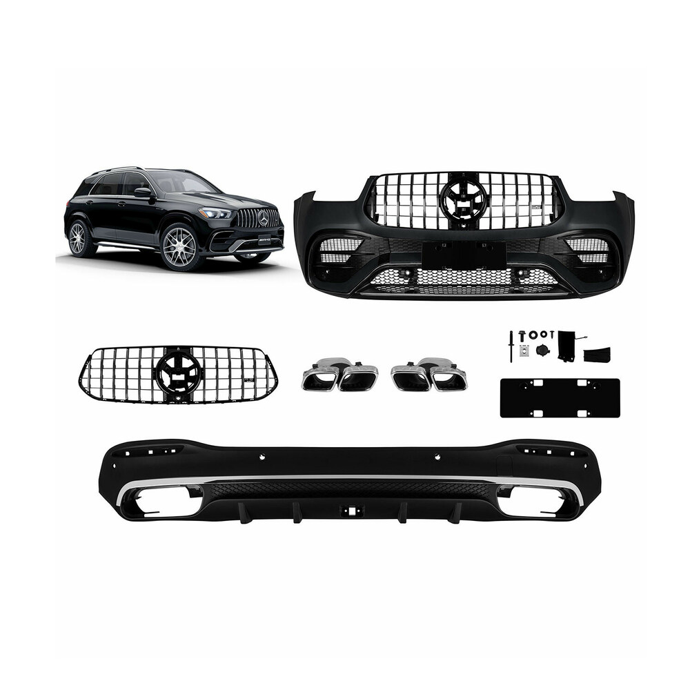 Pachet Exterior compatibil cu Mercedes GLE SUV W167 GLE63 Design Pachet Exterior compatibil cu Mercedes GLE SUV W167 GLE63 Design