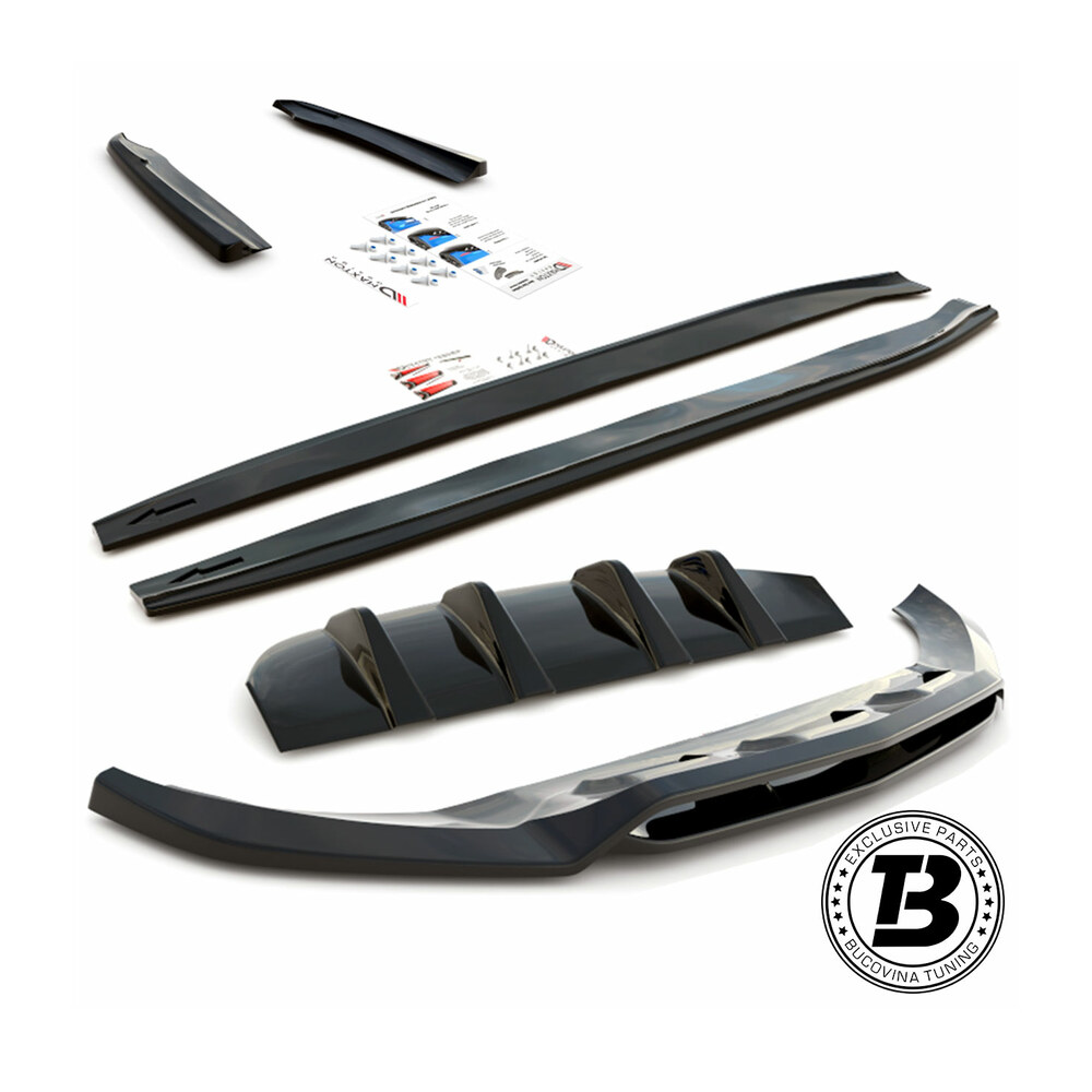 Pachet Exterior Prelungiri compatibil cu Mercedes GLC Coupe C253 AMG Maxton Design Pachet Exterior Prelungiri compatibil cu Mercedes GLC Coupe C253 AMG Maxton Design