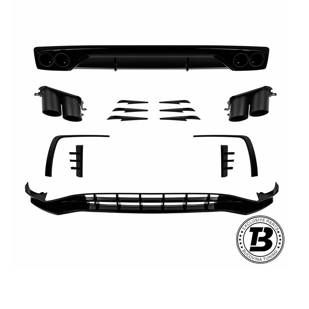 Pachet Exterior Prelungiri compatibil cu Audi SQ8 Sport Design Pachet Exterior Prelungiri compatibil cu Audi SQ8 Sport Design