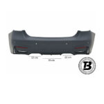 Pachet Exterior compatibil cu BMW Seria 3 F30 M3 CSL Design — imaginea 6