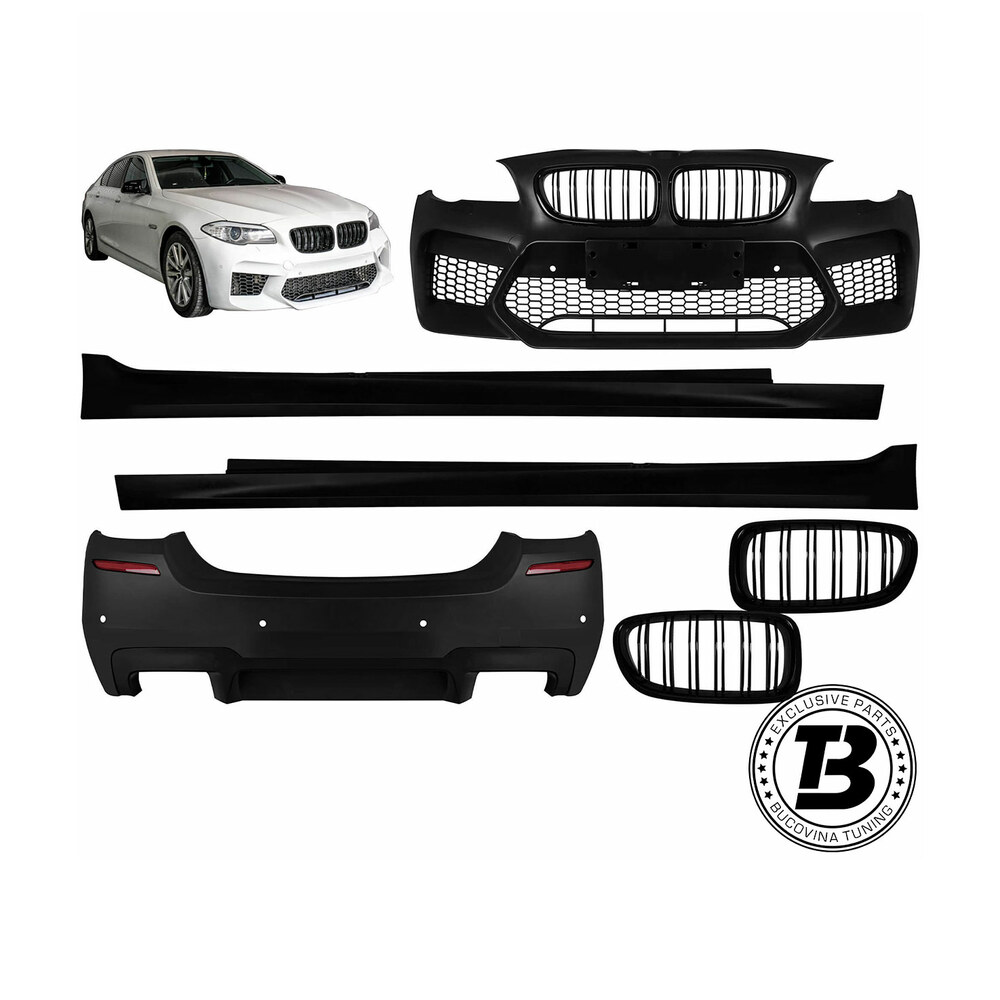 Pachet Exterior compatibil cu BMW Seria 5 F10 G30 M5 Design Pachet Exterior compatibil cu BMW Seria 5 F10 G30 M5 Design