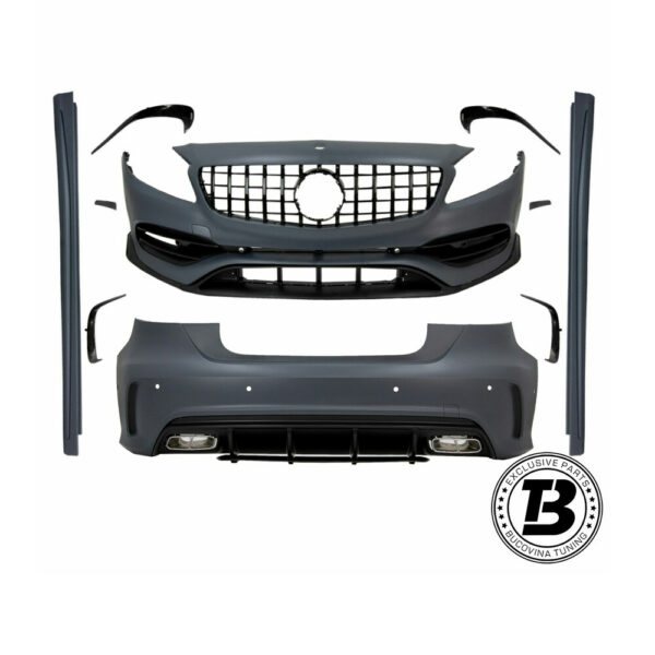 Pachet Exterior compatibil cu Mercedes A Class W176 A63 Design