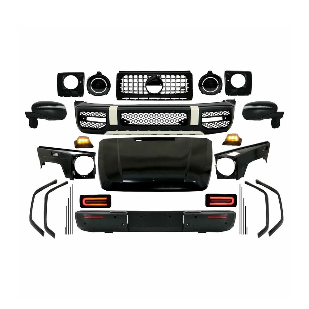Pachet Exterior compatibil cu Mercedes G Class W463 G63 Design Pachet Exterior compatibil cu Mercedes G Class W463 G63 Design