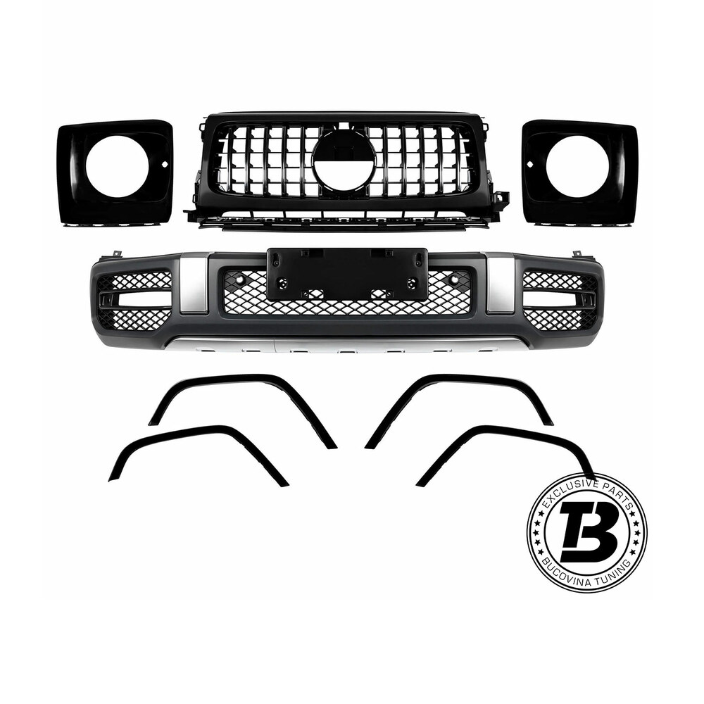Pachet Exterior compatibil cu Mercedes G Class W464 G63 Design Pachet Exterior compatibil cu Mercedes G Class W464 G63 Design