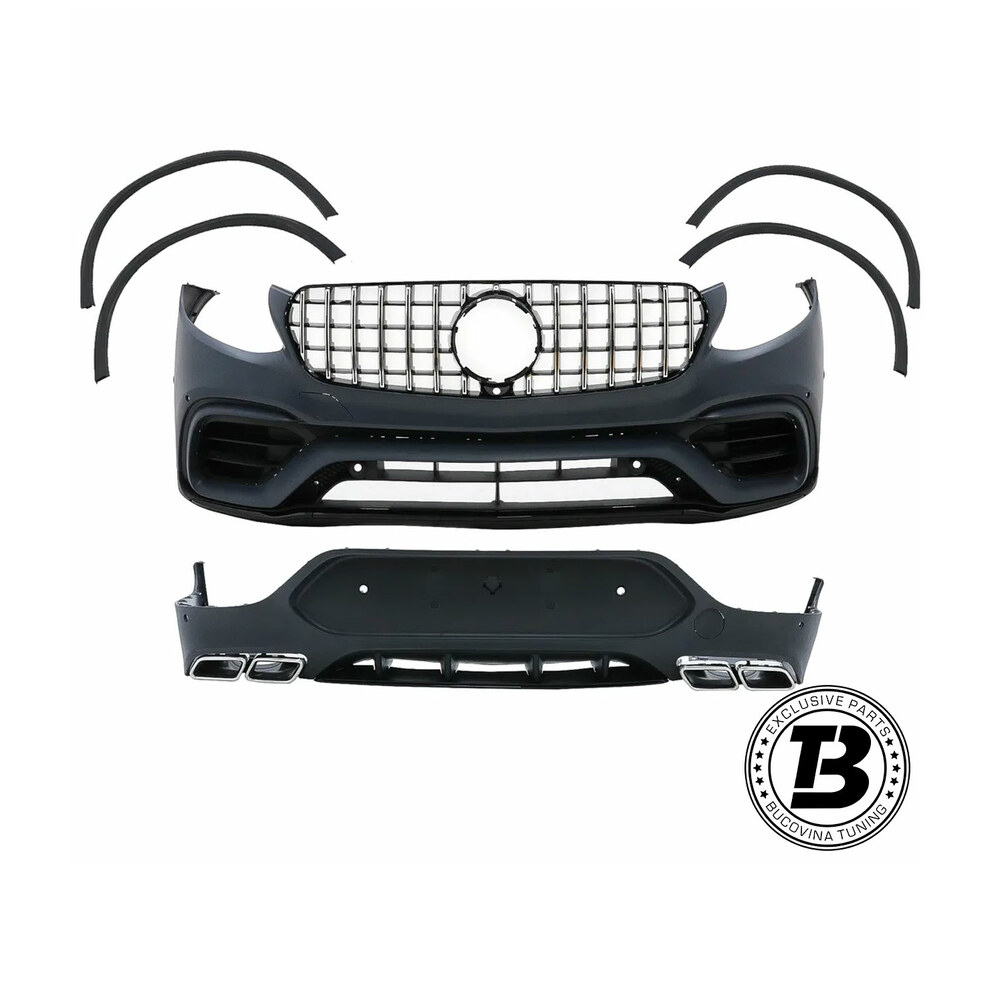 Pachet Exterior compatibil cu Mercedes GLC C253 C63 Design Pachet Exterior compatibil cu Mercedes GLC C253 C63 Design