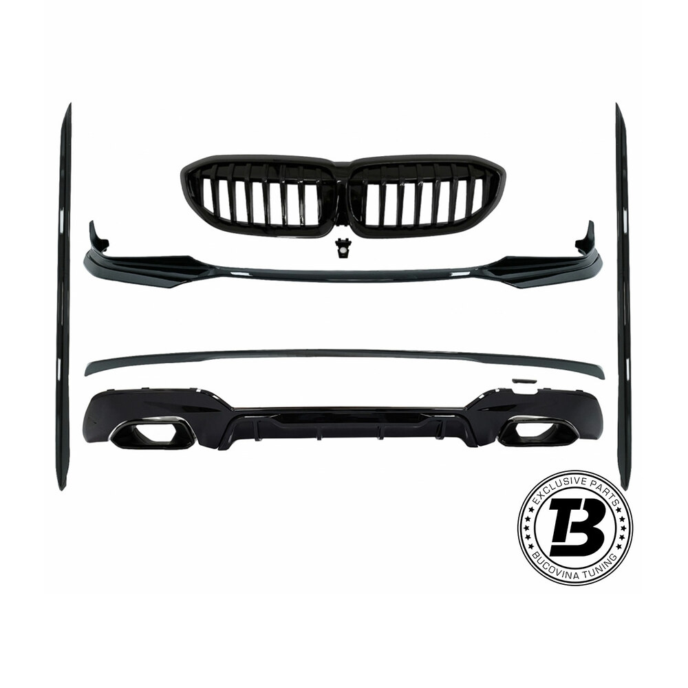 Pachet Exterior Aero compatibil cu BMW Seria 3 G20 M340 Competition Design Pachet Exterior Aero compatibil cu BMW Seria 3 G20 M340 Competition Design