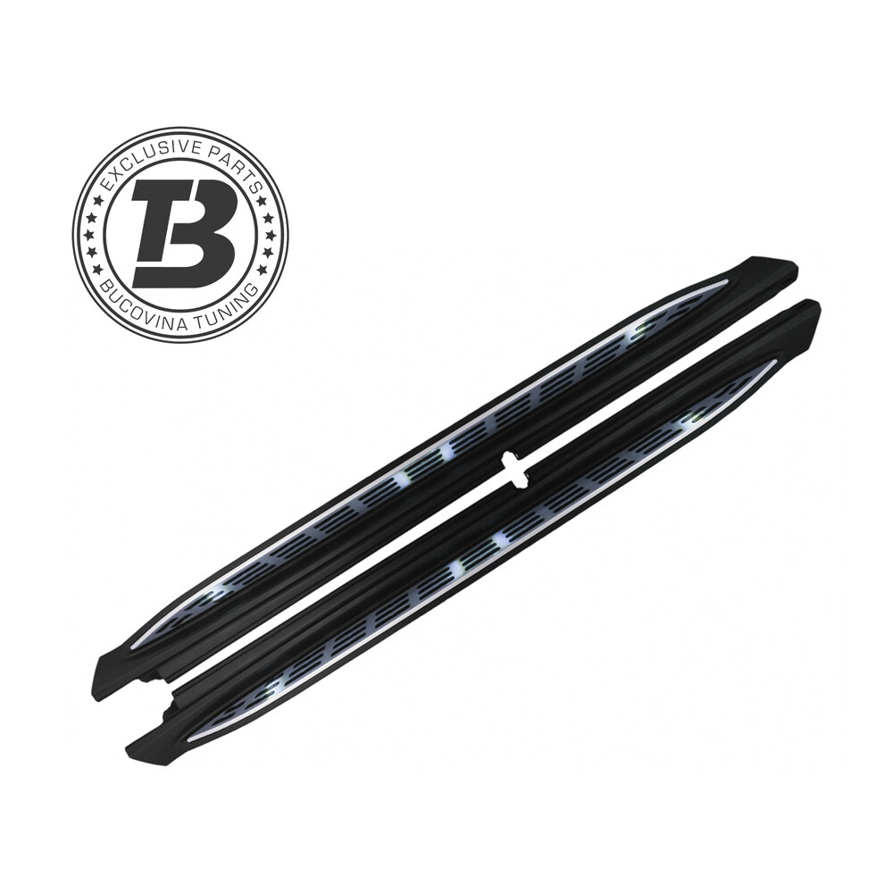 Praguri Aluminiu compatibile cu Mercedes GLS SUV X167 LED Praguri Aluminiu compatibile cu Mercedes GLS SUV X167 LED