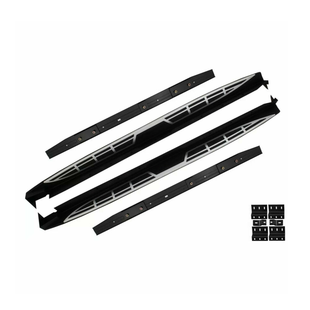 Praguri Aluminiu compatibile cu Hyundai Santa Fe 3 (15-18) Praguri Aluminiu compatibile cu Hyundai Santa Fe 3 (15-18)