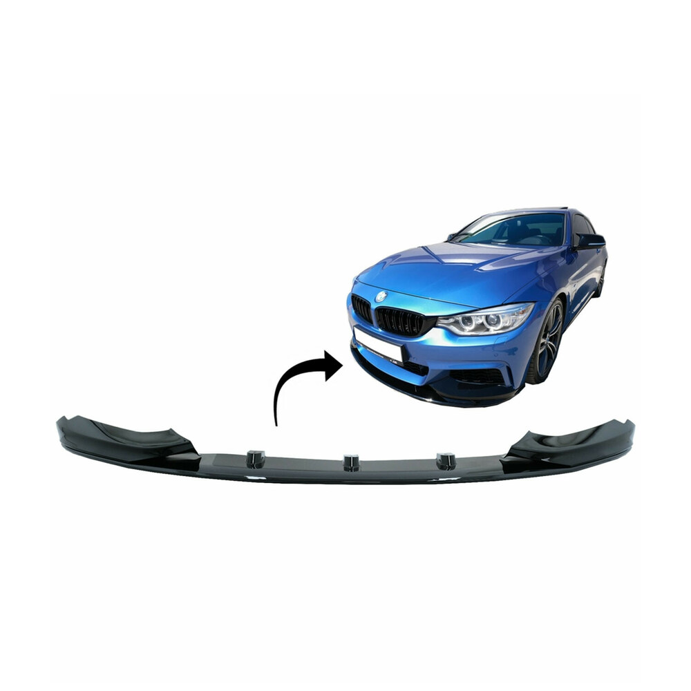Prelungire Bară Față compatibilă cu BMW Seria 4 F32 F33 F36 M Design Prelungire Bară Față compatibilă cu BMW Seria 4 F32 F33 F36 M Design