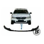 Prelungire Bară Față compatibilă cu BMW Seria 5 G30 G31 M5 Design — imaginea 6
