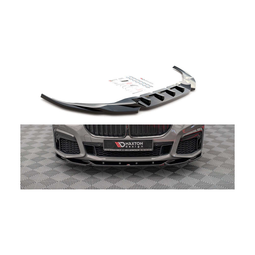 Prelungire Bară Față compatibilă cu BMW Seria 7 G11 M-Pack V.1 Maxton Design Prelungire Bară Față compatibilă cu BMW Seria 7 G11 M-Pack V.1 Maxton Design